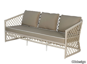 BROOKLYN - Synthetic fibre garden sofa _ CBdesign