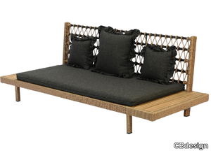 DENVILLE - 3 seater wooden garden sofa _ CBdesign