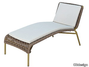 LARA - Synthetic fibre sun lounger _ CBdesign