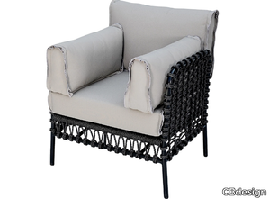 MALAGA - Garden armchair with armrests _ CBdesign