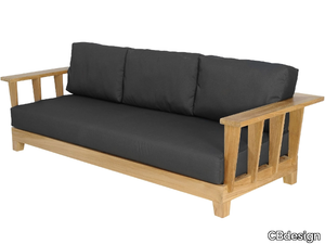 MEET YOU - 3 seater teak garden sofa _ CBdesign
