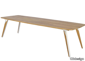 PALINURO - Rectangular teak garden table _ CBdesign