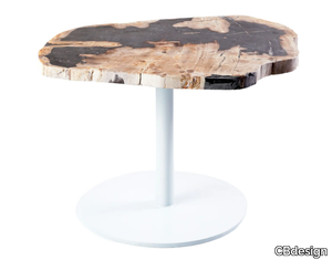 TROY - Low wooden garden side table _ CBdesign