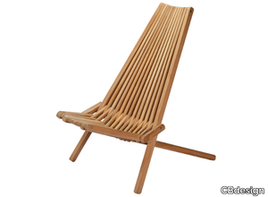 ASHDOWN - Folding teak garden armchair _ CBdesign