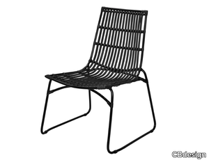 BALIZE - Sled base garden chair _ CBdesign