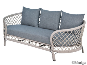 BROOKLYN - 2 seater synthetic fibre garden sofa _ CBdesign