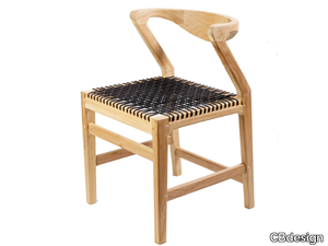 KIM - Teak garden chair open back _ CBdesign