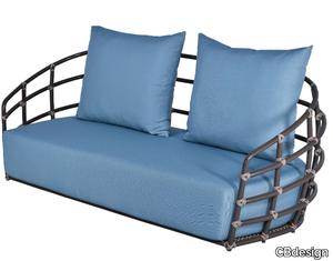 MANHATTAN - Upholstered fabric garden sofa _ CBdesign