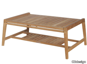 RALLY - Rectangular teak garden side table _ CBdesign