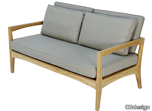 SUSY - 2 seater fabric garden sofa _ CBdesign