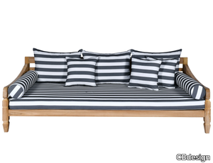 ZAGORA - 2 seater fabric garden sofa _ CBdesign