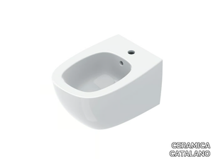 ALVEA 53 - Wall-hung bidet with overflow _ CERAMICA CATALANO