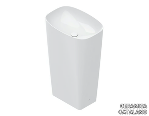 GREEN 55 - Oval freestanding washbasin _ CERAMICA CATALANO