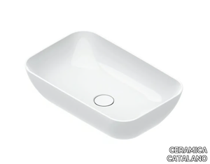 GREEN 60 - Countertop rectangular single washbasin _ CERAMICA CATALANO