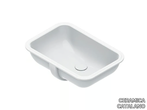 ITALY 55 - Rectangular undermount washbasin _ CERAMICA CATALANO