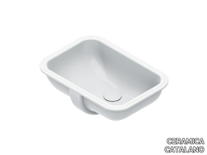 ITALY 50 - Rectangular single washbasin _ CERAMICA CATALANO