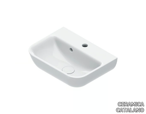 ITALY 45 - Rectangular washbasin with overflow _ CERAMICA CATALANO