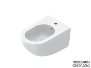 SFERA 50 - Wall-hung bidet with overflow _ CERAMICA CATALANO