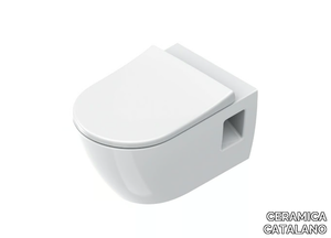 SFERA 55 - Rimless wall-hung ceramic toilet _ CERAMICA CATALANO