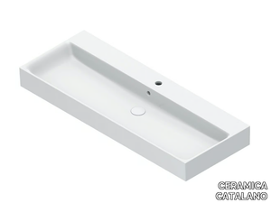 PREMIUM 120 - Single rectangular washbasin _ CERAMICA CATALANO