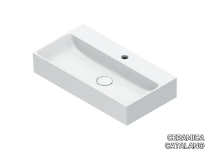 PREMIUM 55 - Single rectangular washbasin _ CERAMICA CATALANO