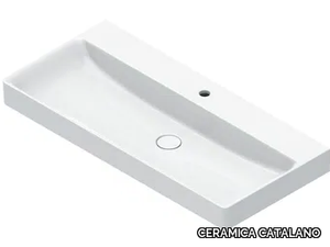 GREEN 100 - Single rectangular washbasin _ CERAMICA CATALANO