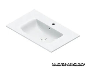 ITALY 80 - Rectangular single washbasin _ CERAMICA CATALANO