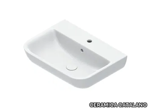 ITALY 60 - Rectangular washbasin with overflow _ CERAMICA CATALANO