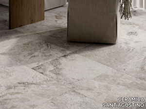 METASTONE MUD - Porcelain stoneware wall/floor tiles with stone effect _ CERAMICA SANT'AGOSTINO