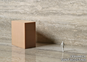 INVICTUS BEIGE - Porcelain stoneware wall/floor tiles with travertine effect _ CERAMICA SANT'AGOSTINO