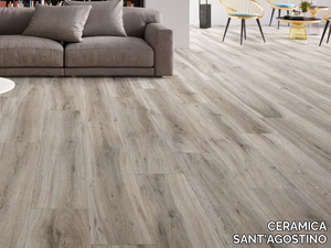 BARKWOOD ASH - Porcelain stoneware flooring with wood effect _ CERAMICA SANT'AGOSTINO