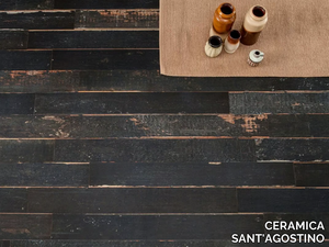 BLENDART DARK - Porcelain stoneware wall/floor tiles with wood effect _ CERAMICA SANT'AGOSTINO