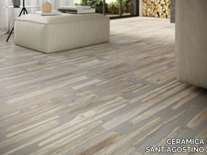 FUSIONART NATURAL - Porcelain stoneware wall/floor tiles with wood effect _ CERAMICA SANT'AGOSTINO