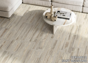 FUSIONART LIGHT - Porcelain stoneware wall/floor tiles with wood effect _ CERAMICA SANT'AGOSTINO