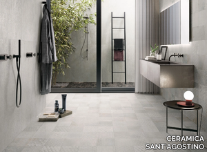 OXIDART SILVER - Porcelain stoneware wall/floor tiles _ CERAMICA SANT'AGOSTINO