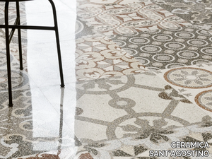 NEWDECÒ PATCHWORK - Porcelain stoneware wall/floor tiles terrazzo effect _ CERAMICA SANT'AGOSTINO