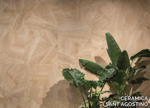 SET METROWOOD NATURAL - Porcelain stoneware wall/floor tiles with wood effect _ CERAMICA SANT'AGOSTINO