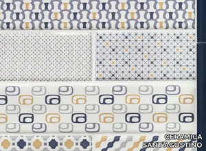 DECORLINE PATTERNBRICK MULTI COLD - White-paste wall tiles _ CERAMICA SANT'AGOSTINO