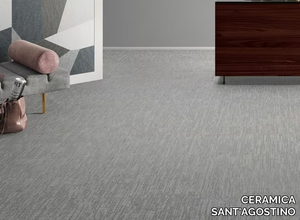 DIGITALART GREY - Porcelain stoneware wall/floor tiles with textile effect _ CERAMICA SANT'AGOSTINO