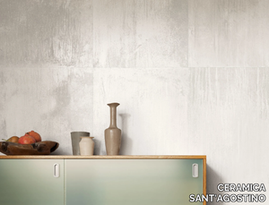 DRIPART TITANIUM - Porcelain stoneware wall/floor tiles with metal effect _ CERAMICA SANT'AGOSTINO