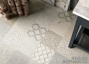 FINEART PATCHWORK - Porcelain stoneware wall/floor tiles _ CERAMICA SANT'AGOSTINO