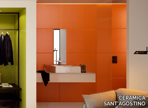 FLEXIBLE ARCHITECTURE ORANGE - White-paste wall tiles _ CERAMICA SANT'AGOSTINO