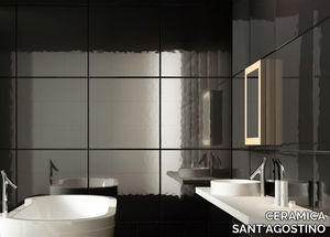 FLEXIBLE ARCHITECTURE BLACK - White-paste wall tiles _ CERAMICA SANT'AGOSTINO