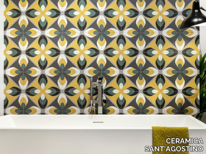 FUN PLAY 01 - Porcelain stoneware wall/floor tiles with encaustic effect _ CERAMICA SANT'AGOSTINO