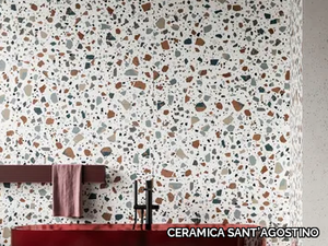 EXTRA DE-MAXI DECO - Porcelain stoneware wall/floor tiles with marble effect _ CERAMICA SANT'AGOSTINO