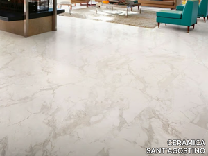 THEMAR VENATO GOLD - Porcelain stoneware wall/floor tiles with marble effect _ CERAMICA SANT'AGOSTINO