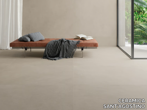 SABLE - Indoor/outdoor antibacterial wall/floor tiles with concrete effect _ CERAMICA SANT'AGOSTINO