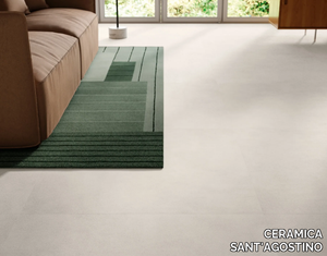 SABLE LIGHT - Indoor/outdoor antibacterial wall/floor tiles with concrete effect _ CERAMICA SANT'AGOSTINO