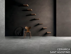 SET DRESS DARK - Porcelain stoneware wall/floor tiles with textile effect _ CERAMICA SANT'AGOSTINO