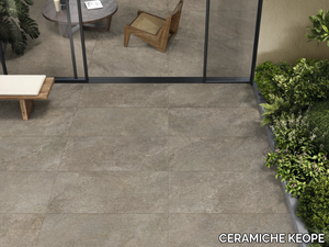 ARKÈ CLAY - Porcelain stoneware wall/floor tiles with stone effect _ CERAMICHE KEOPE